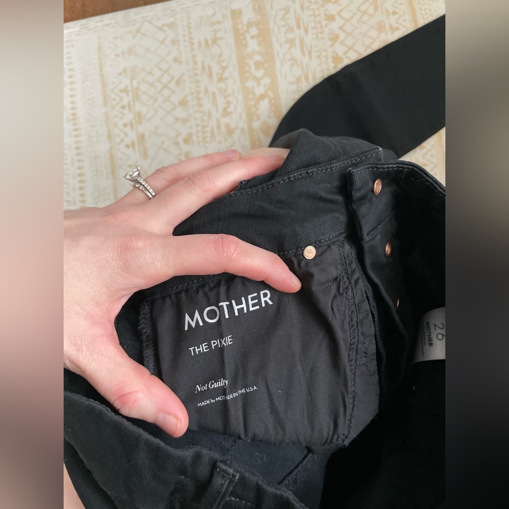 Mother Pixie ‘Not Guilty’ Button Fly Skinny Jeans - image 6